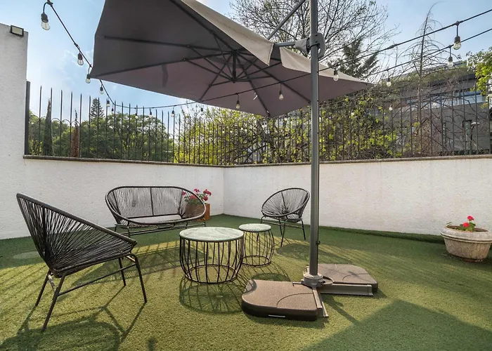 Spacious Polanco With Patio Ideal For Groups Casa de férias Cidade do México